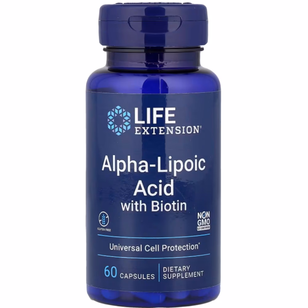 Life Extension Alpha Lipoic Acid Capsules – 60 Capsules 1