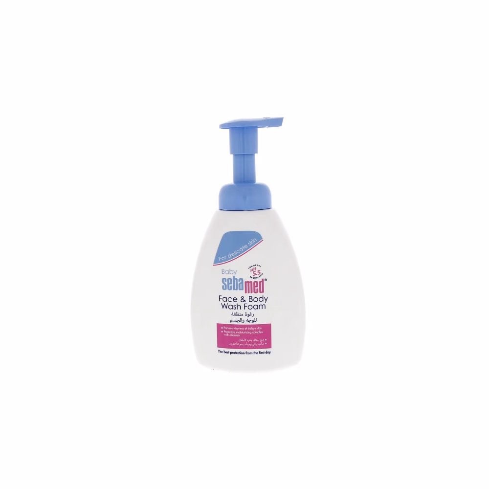 Sebamed Baby Face & Body Wash Foam 400ml 1
