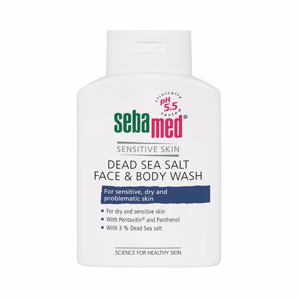 Sebamed Dead Sea Salt Face & Body Wash 200ml 1