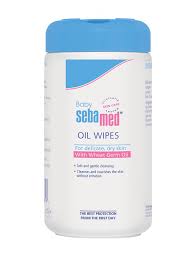 Sebamed Baby Oil Wipes 70s 1