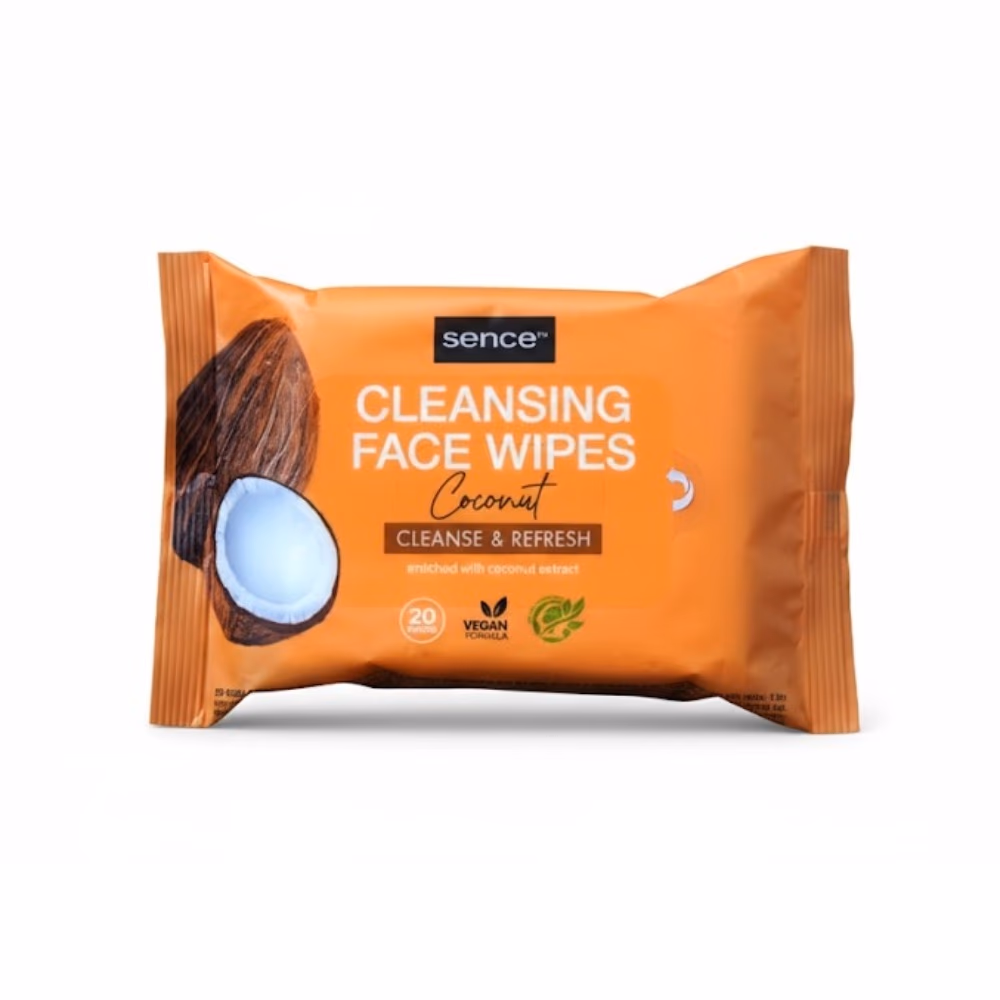 Sence Cleansing Face Coconut -20Wipes