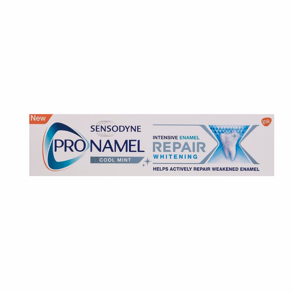  Sensodyne Pronamel Intensive Repair Whitening Cool Mint Toothpaste 75ml 