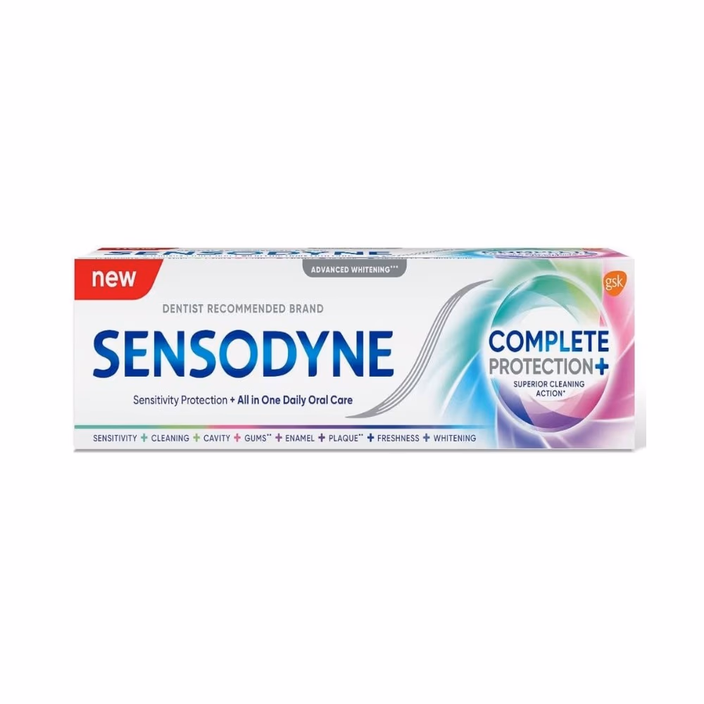 Sensodyne Complete Protection + Whitening Toothpaste 75ml