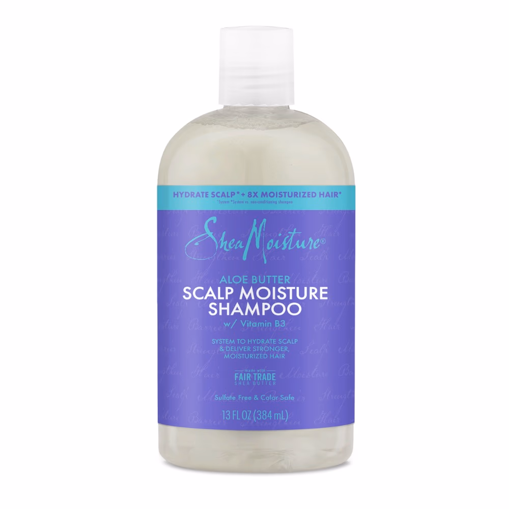 Shea Moisture Aloe Butter Scalp Moisture Shampoo 384ml 1