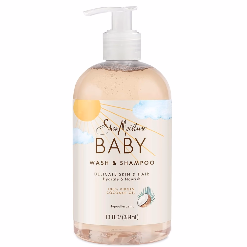 Shea Moisture Baby Virgin Coconut Wash and Shampoo 384ml