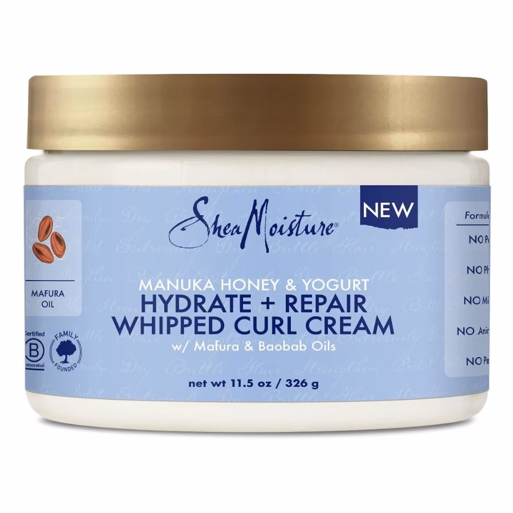 Shea Moisture Hydration Repair Whipped Curl Cream Manuka Honey & Yogurt 326g
