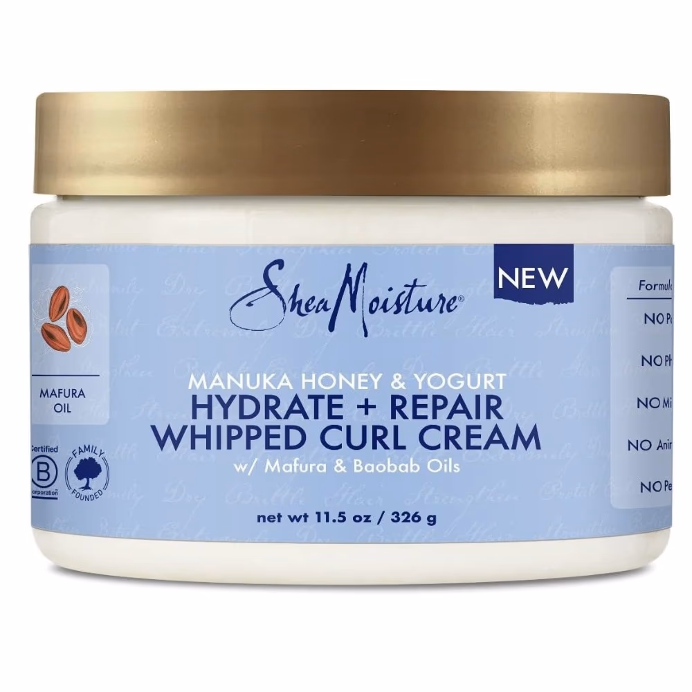 Shea Moisture Manuka Honey & Yogurt Whipped Curl Cream 326g