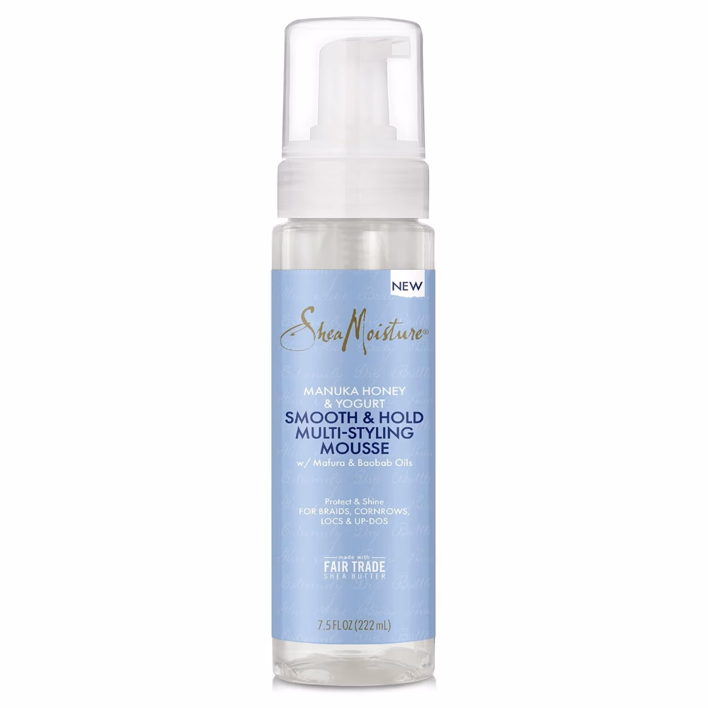 Shea Moisture Smooth & Hold Mousse Manuka Honey & Yogurt 222ml 1
