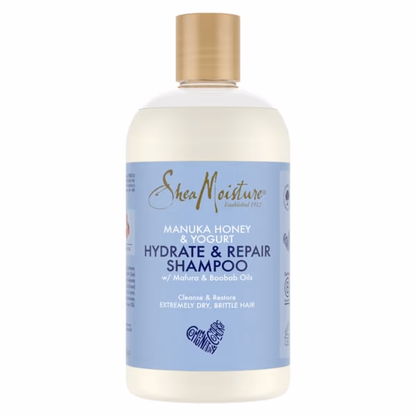 Shea Moisture Manuka Honey and Yogurt Hydrate and Repair Shampoo 384ml 1