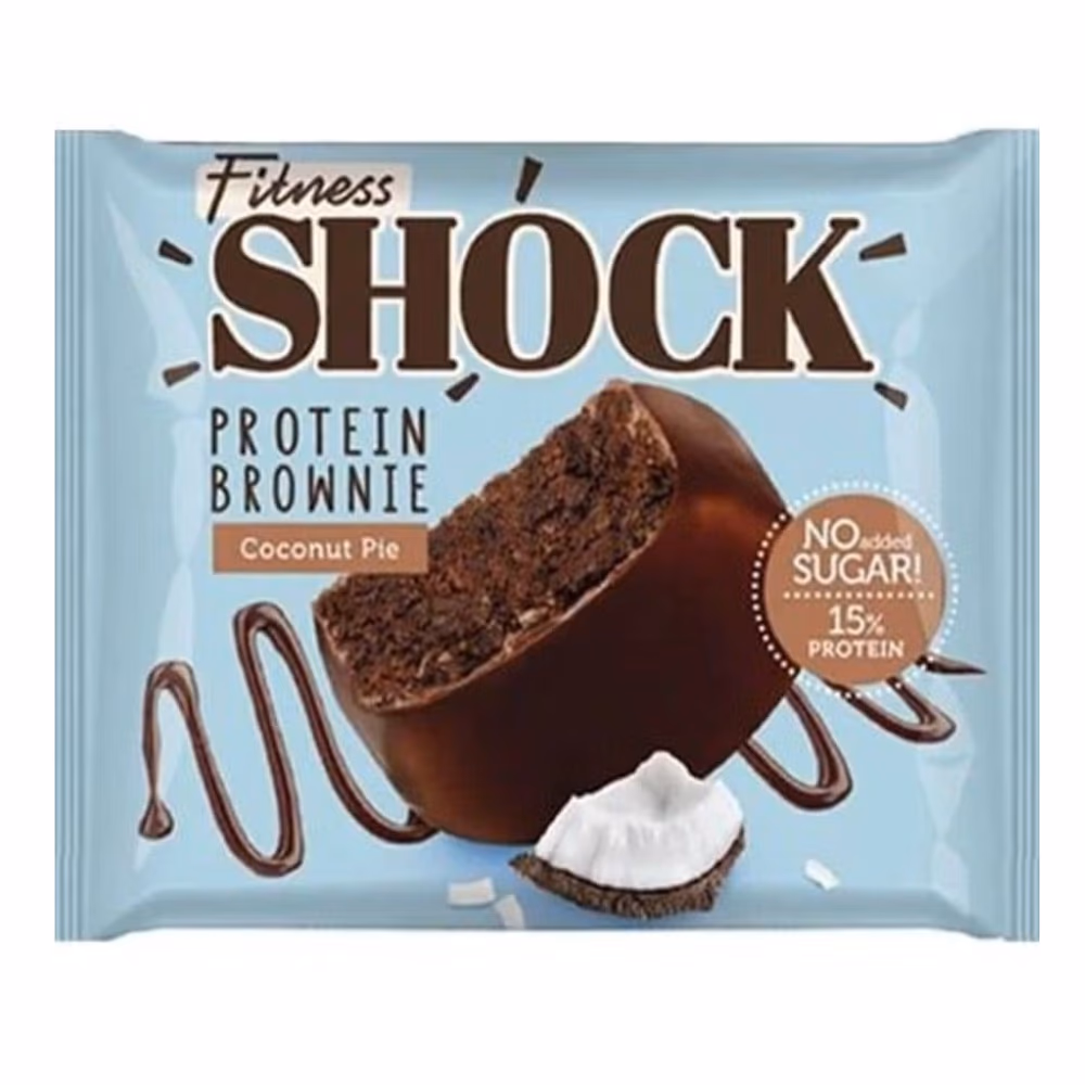 Shock Protein Brownie Coconut Pie 50GM 1
