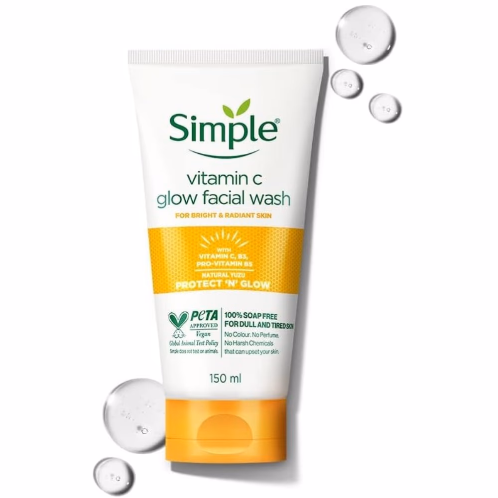 Simple Vitamin C Glow Facial Wash 150ML
