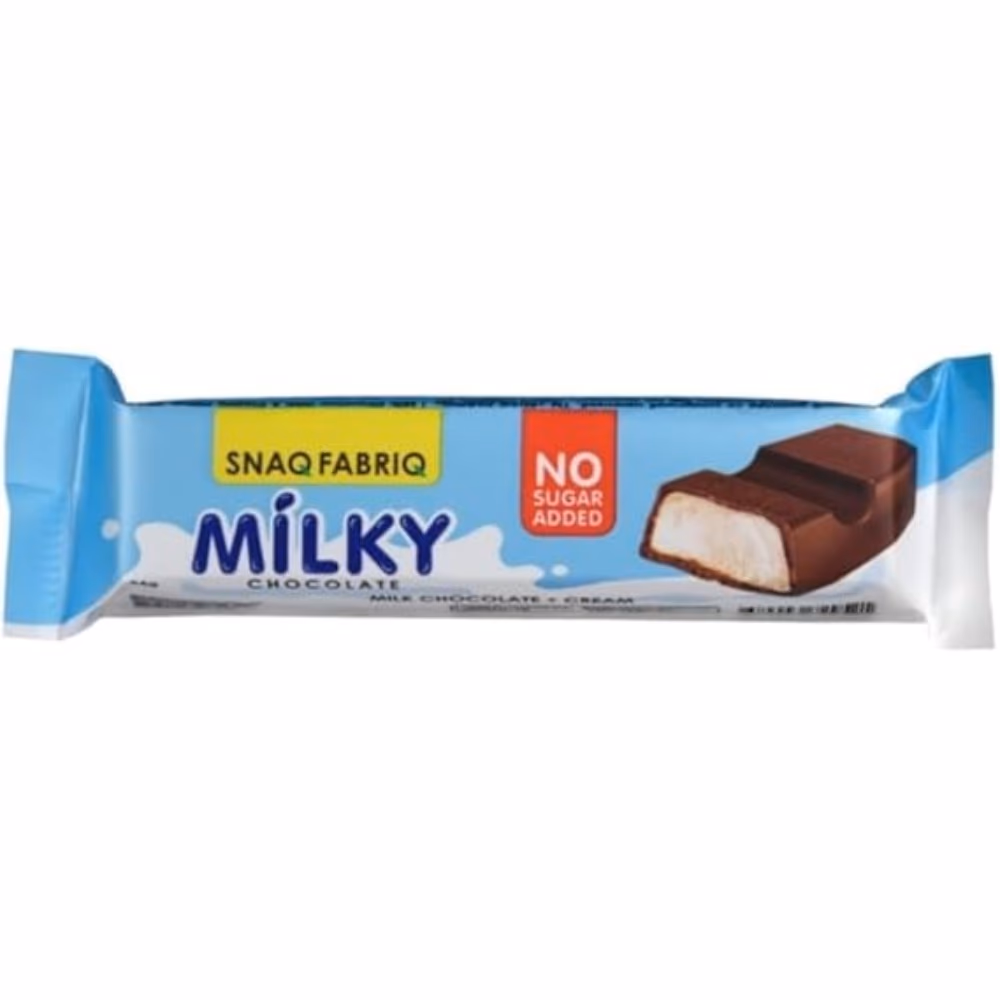 Snaq Milky Chocolate + Cream 34g