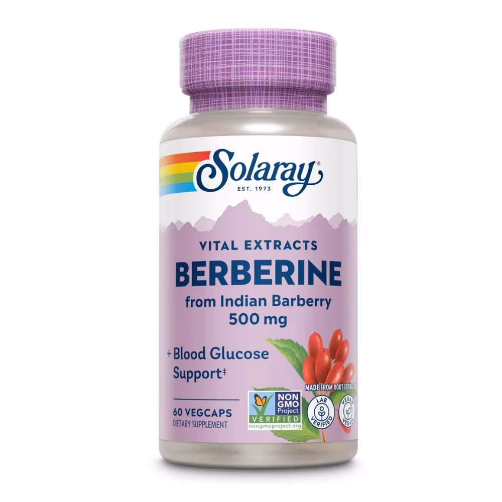 Solaray Berberine 500mg - 60 Capsules