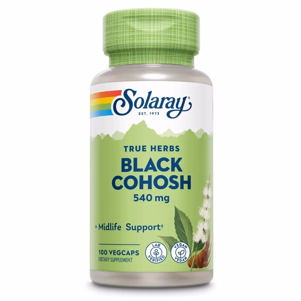 Solaray Black Cohosh 540mg-100 Capsules