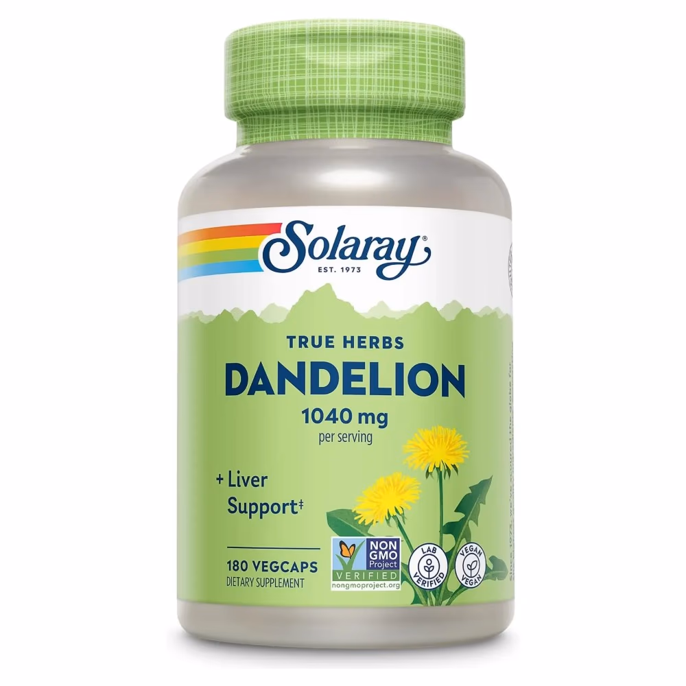 Solaray Dandelion Root -180 Capsules 1