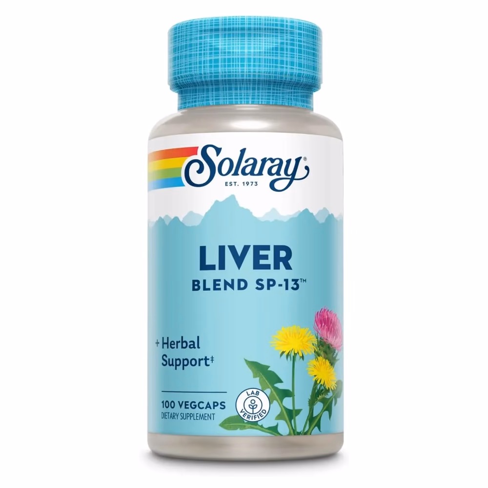 Solaray Liver Blend 475mg-100 Capsules 1