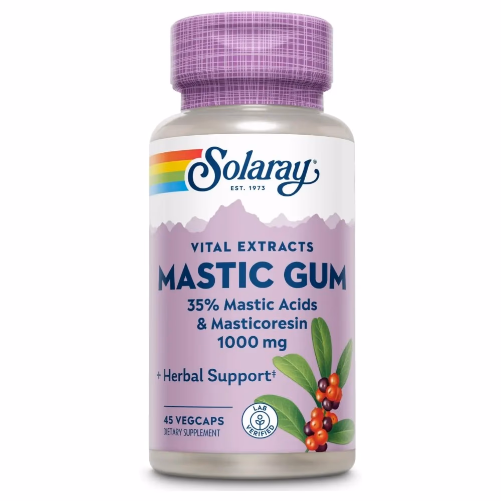Solaray Mastic Gum 500mg-45 Capsules