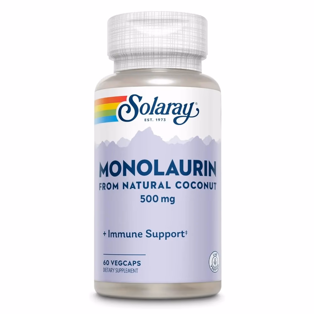 Solaray Monolaurin 500mg -60 Capsules 1