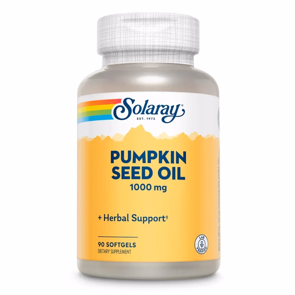 Solaray Pumpkin Seed Oil 1000mg -90 Softgels 1