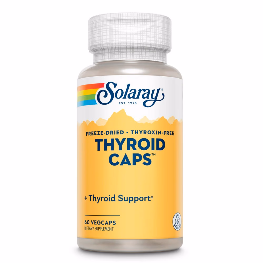 Solaray Thyroid Caps 60 Veg Caps 1