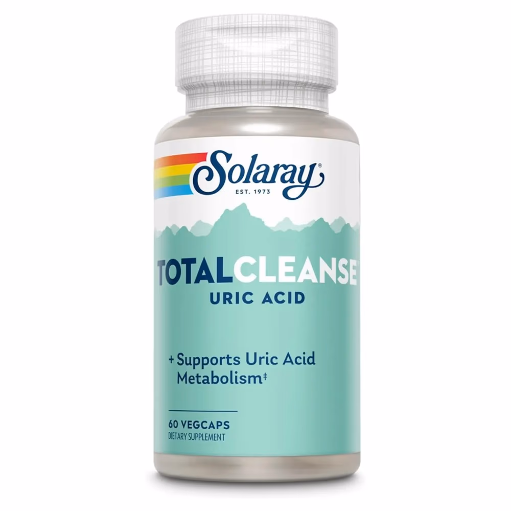 Solaray Total Cleanse Uric Acid-60 Capsules