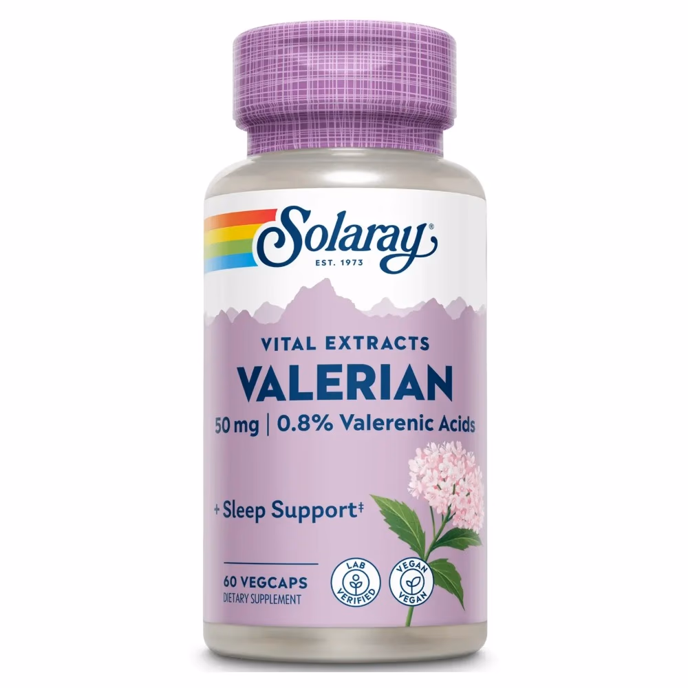 Solaray Valerian Root Extract 300mg -30 Capsules