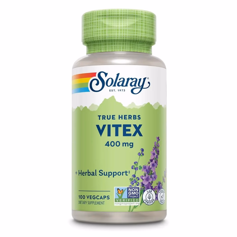 Solaray Vitex 400mg-100 Capsules