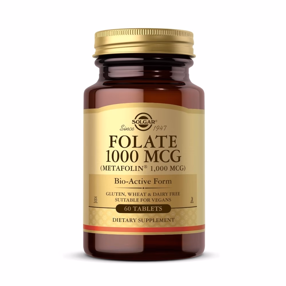 Solgar Folate 1000mcg - 60 Tablets 1