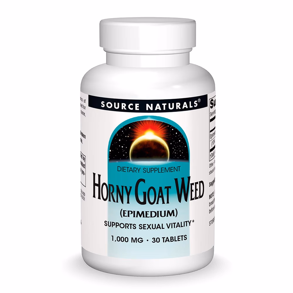 Source Naturals Horny Goat Weed 1000mg - 30 Tablets