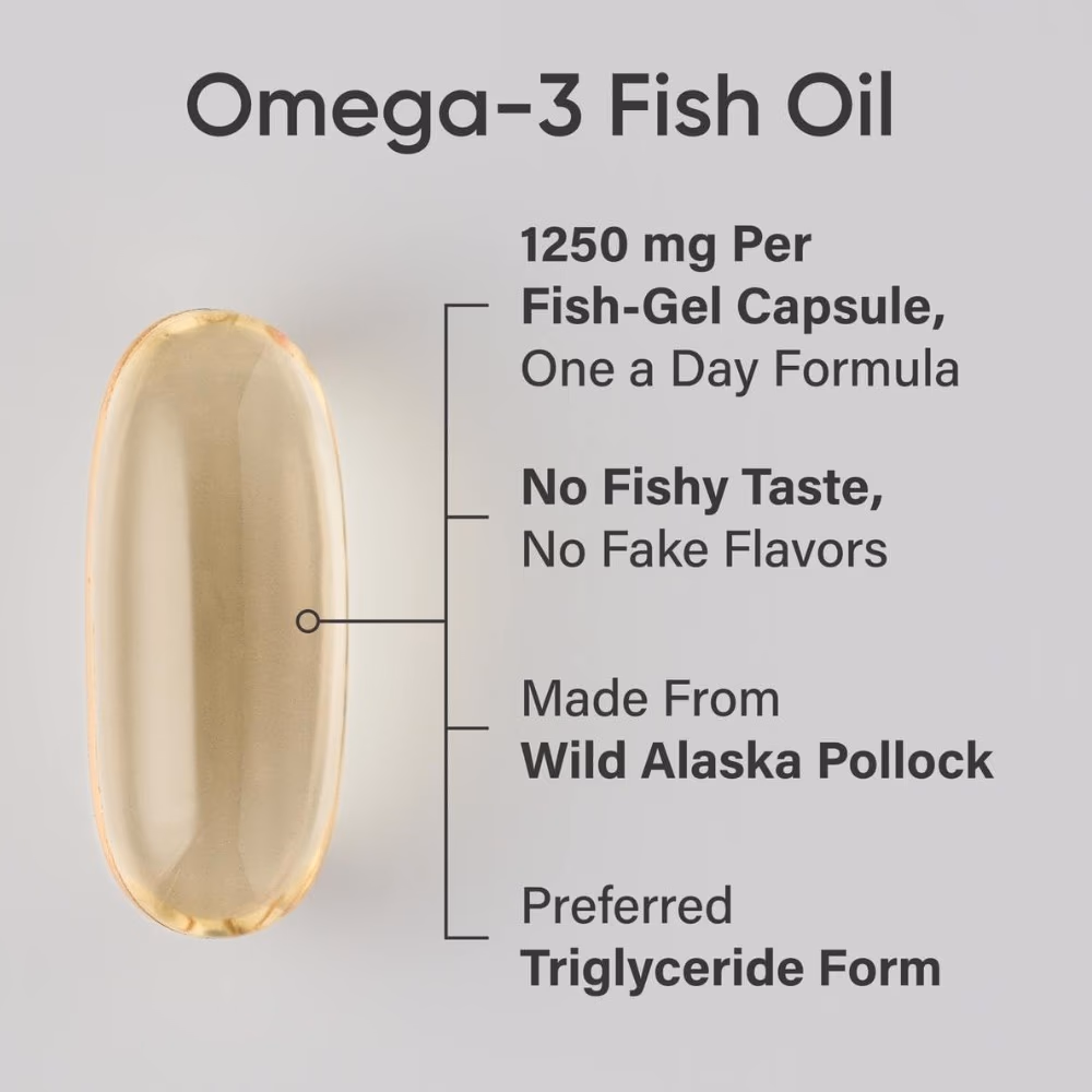 Sports Research Omega‑3 Fish Oil Triple Strength | 90 Softgels 3
