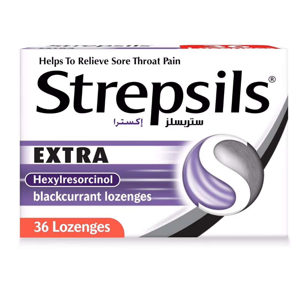 Strepsils Extra Blackcurrant 36s