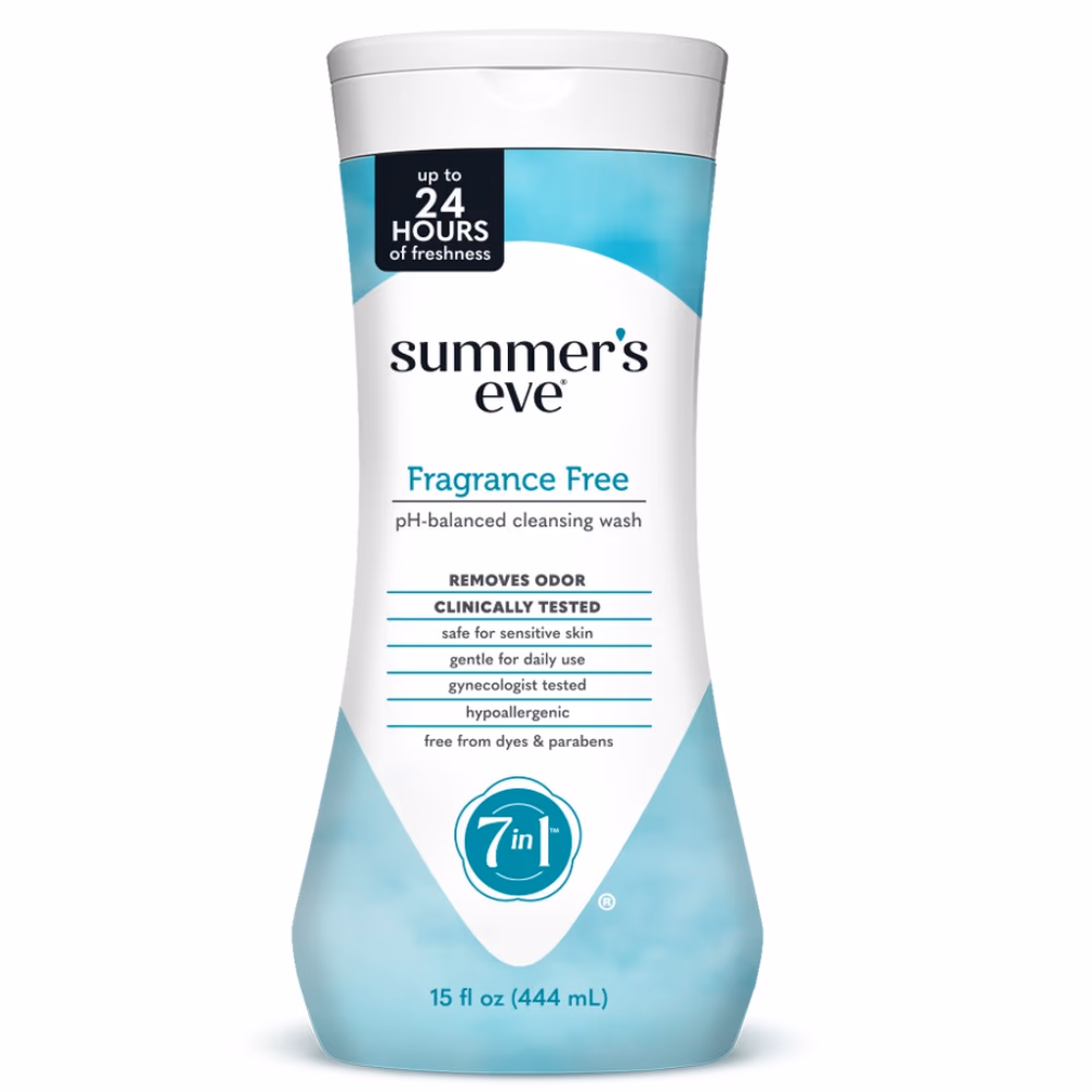 Summer's Eve Fragrance-Free Cleansing Wash 444ml 1