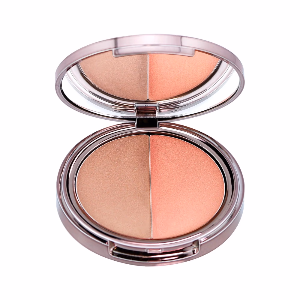 Girlactik Skin Glow Duo Highlighter Cream - Sunset