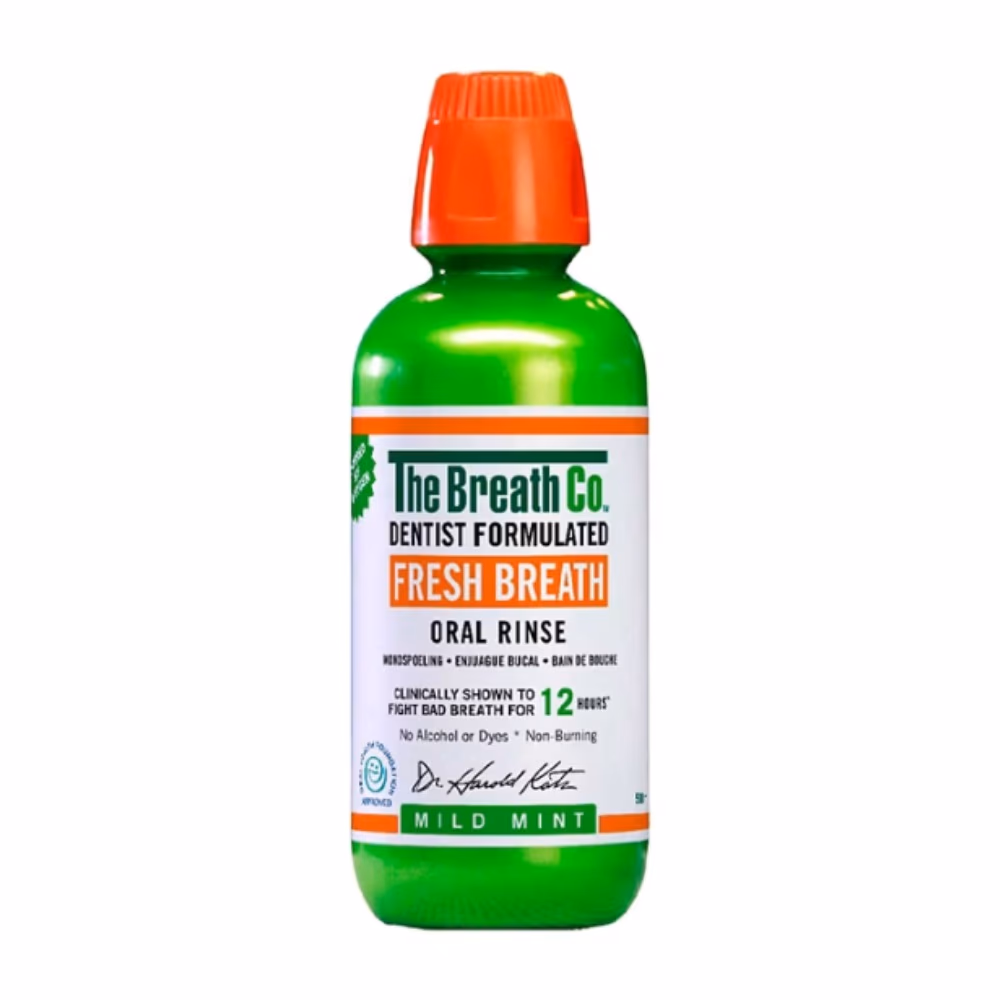 The Breath Co Fresh Breath Oral Rinse 12H Mild Mint 500ml 1