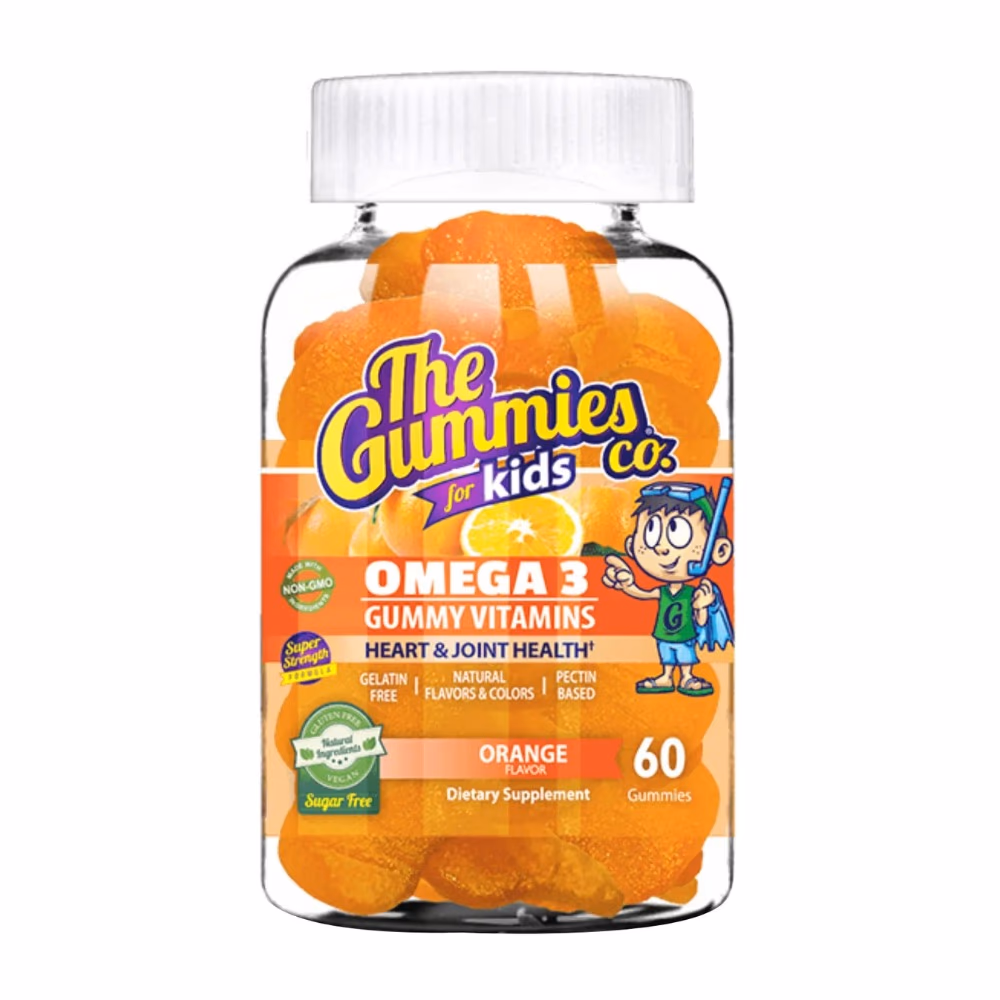 The Gummies Kids Omega 3 Orange 60 Gummies 1