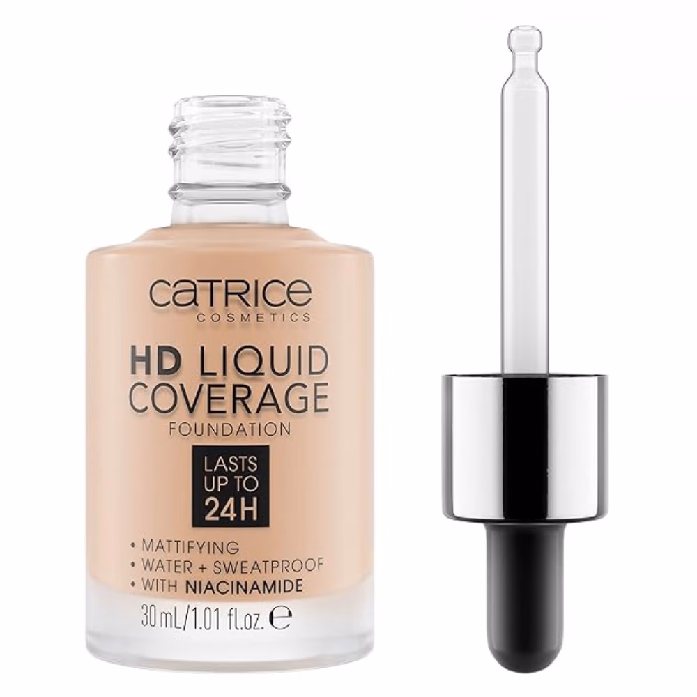 Catrice 030 HD Liquid Coverage Foundation Sand Beige 30ml  1