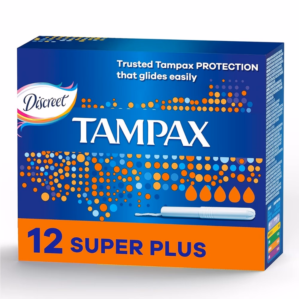 Tampax Super Plus Tampons 12 Pieces 1
