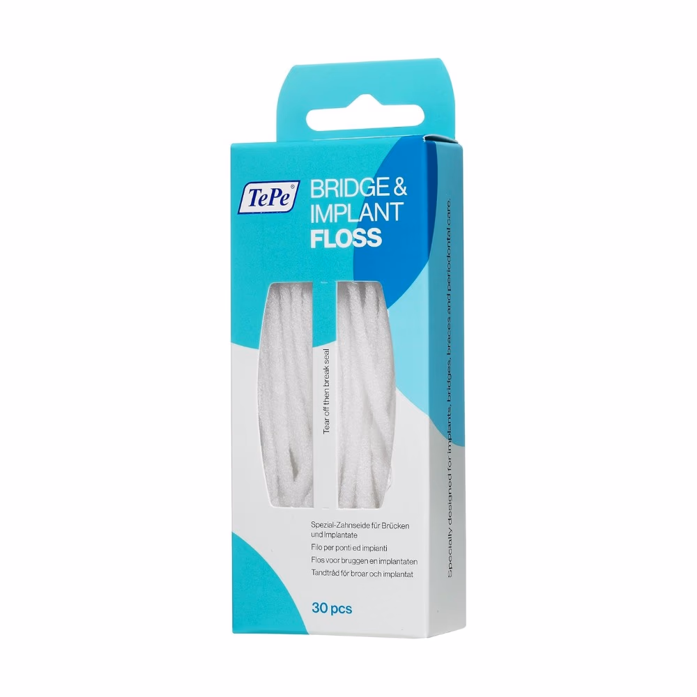 Tepe Bridge & Implant Floss 30s