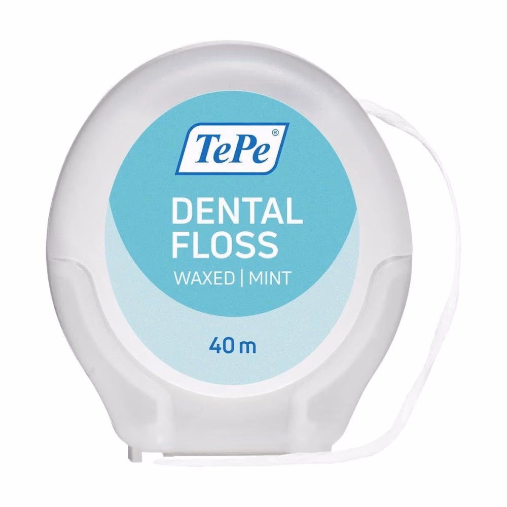 Tepe Dental Floss Waxed Mint 40m 1