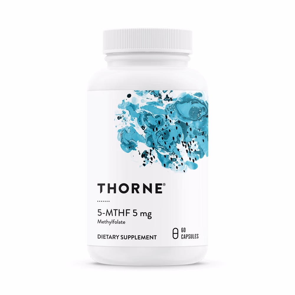 Thorne 5-MTHF 5mg Methylfolate 60 Capsules