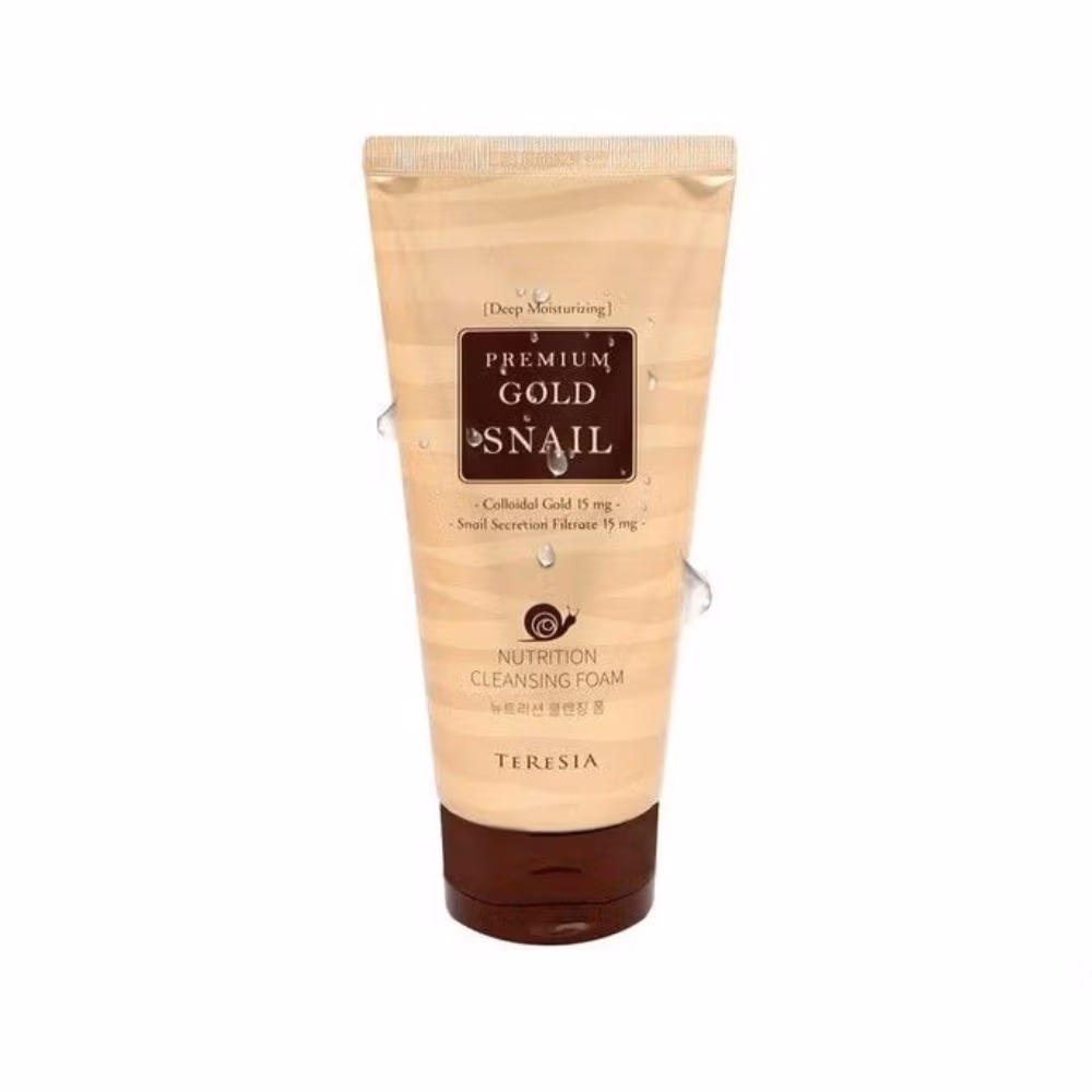 Teresia Premium Gold Snail Cleansing Foam 150g 1