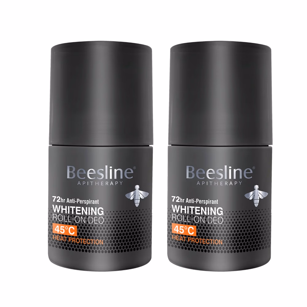 Beesline Men Whitening Deo Roll On Heat Protection 1+1