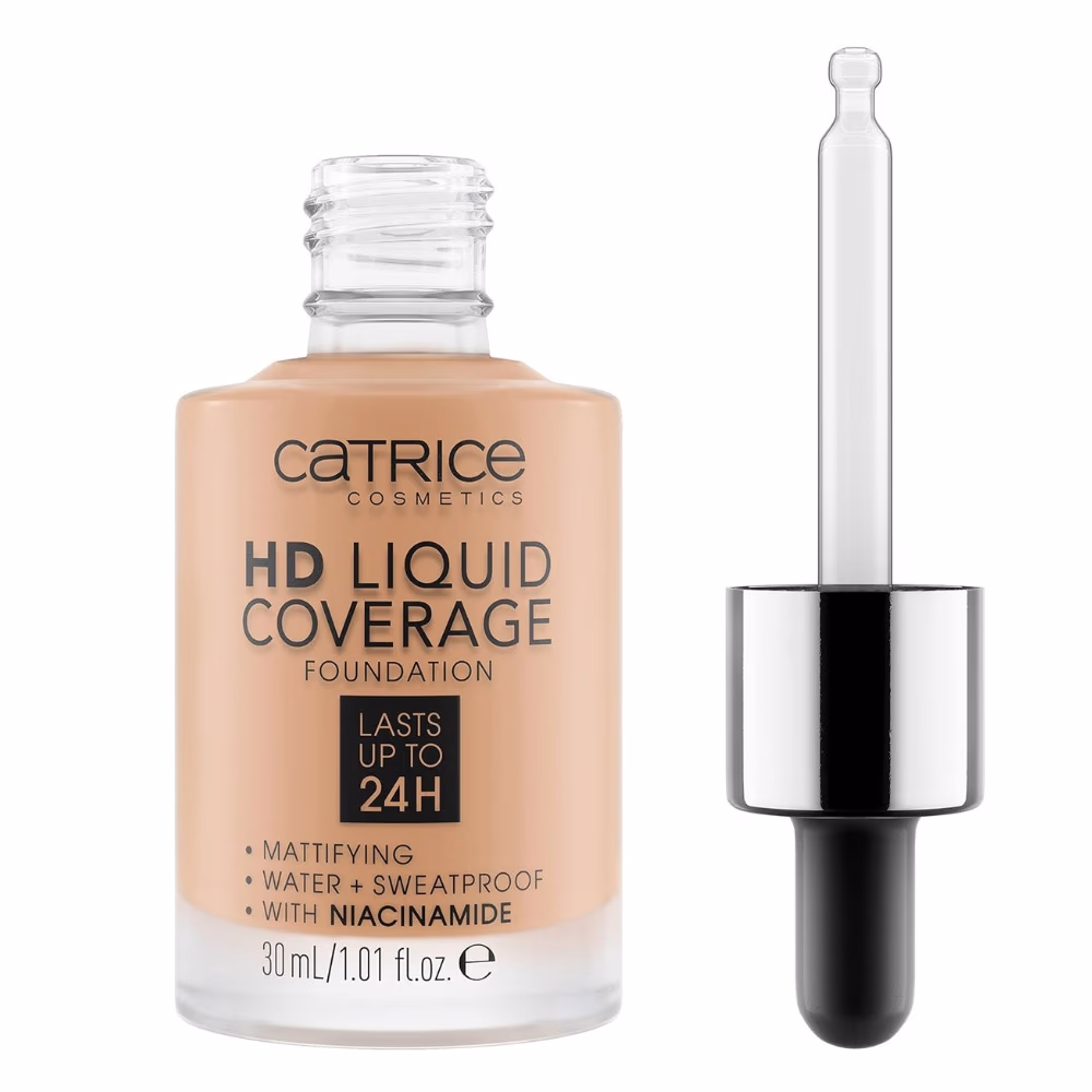 Catrice 040 HD Liquid Foundation Warm Beige 30ml  1