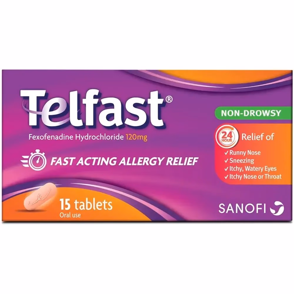 Telfast 120mg - 15 Tablets 3