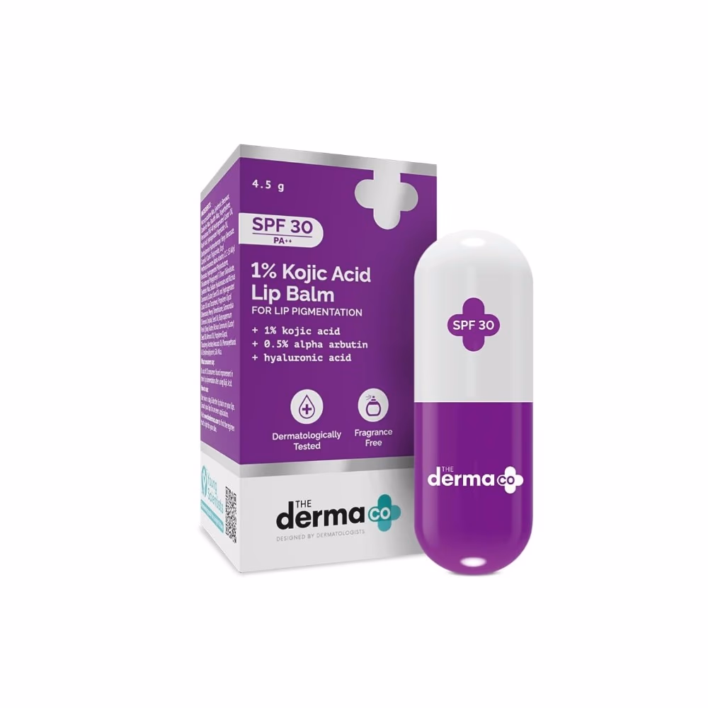 The Derma Co 1% Kojic Acid Lip Balm 4.5g