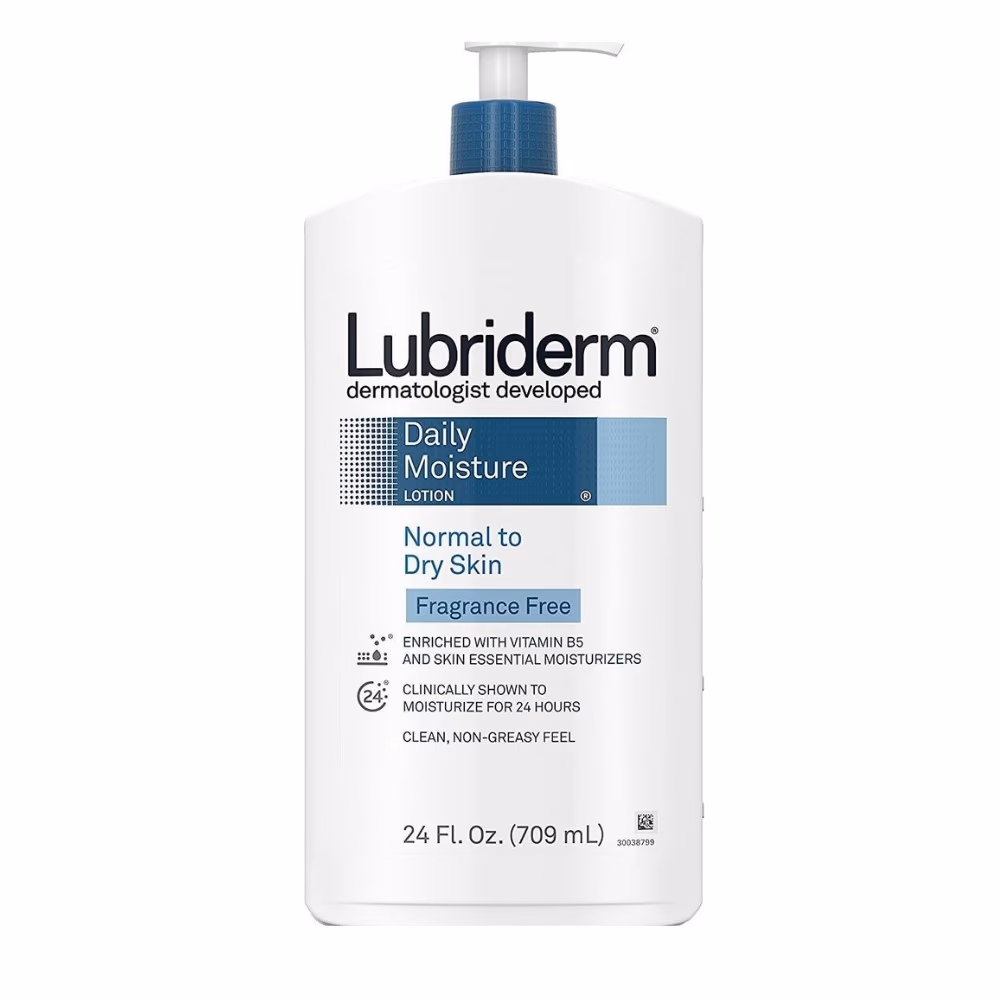 Lubriderm Daily Moisture Lotion 709ml – Hydrating Body Lotion for Normal to Dry Skin