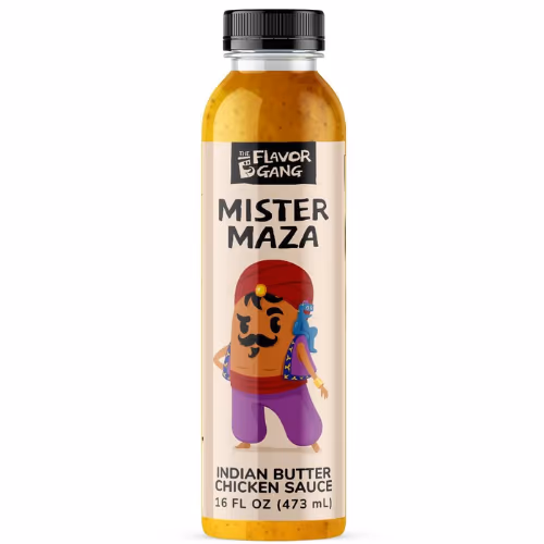 The Flavour Gang Mister Maza Indian Butter Chicken Sauce 473ml 1