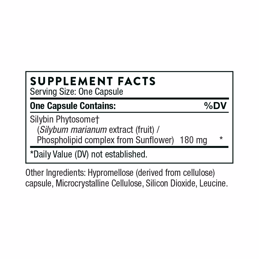Thorne Milk Thistle Phytosome - 90 Capsules 4