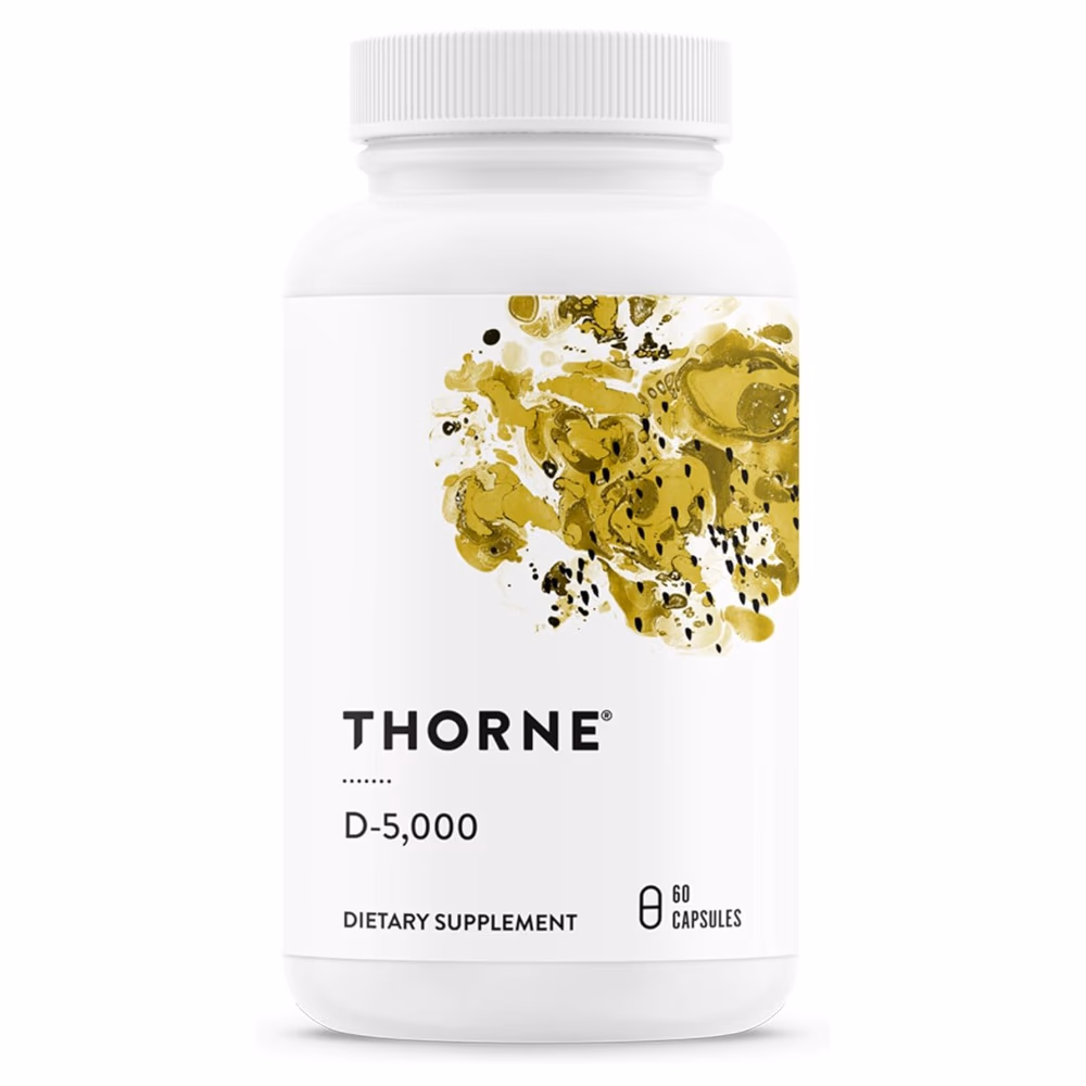 Thorne Vitamin D-5000 - 60 Capsules 1