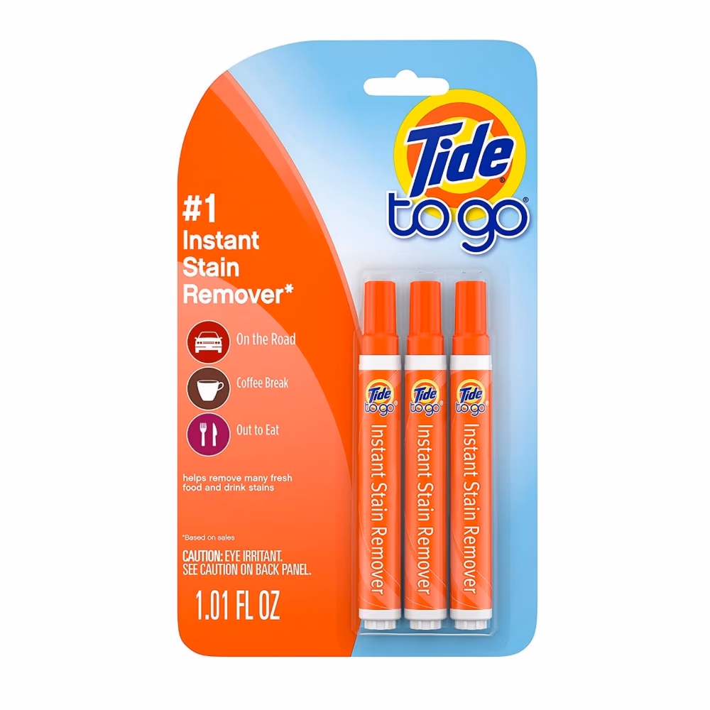 Tide To Go Instant Stain Remover Pen 3 x 10ml 1